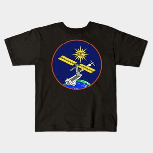 Black Panther Art - NASA Space Badge 142 Kids T-Shirt